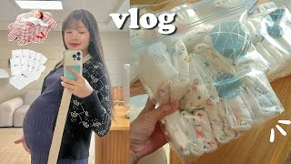 VLOG 출산3주전😬막달검사🤰파워J의 출산준비 대장정🔥어마무시한 아기빨래🍼 VLOG 출산3주전😬막달검사🤰파워J의 출산준비 대장정🔥어마무시한 아기빨래🍼