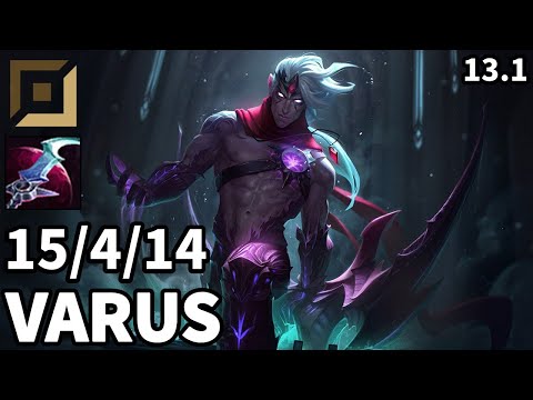 Varus ADC vs Draven - KR Challenger | Patch 13.1