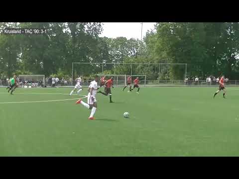 Samenvatting SC Kruisland - TAC '90: 7-3  zondag 1e klasse B  29-05-2023