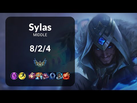 Sylas vs Corki MIDDLE - KR CHALLENGER Patch 14.23