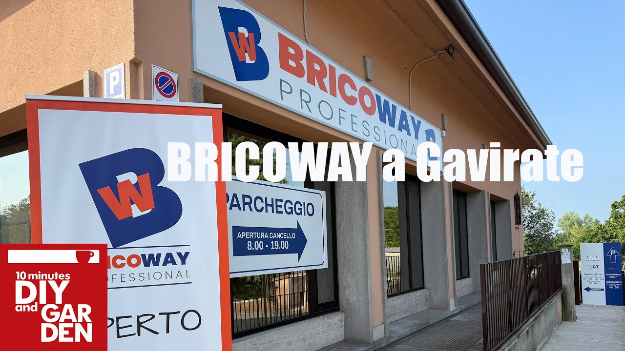 Visita al nuovo Bricoway aperto a Gavirate (Va)