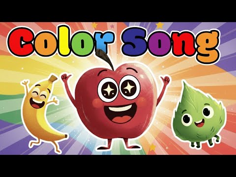 🎨 Color Song l Learn Colors with Fun | Learning Animals & Sounds | Original Nursery Rhymes