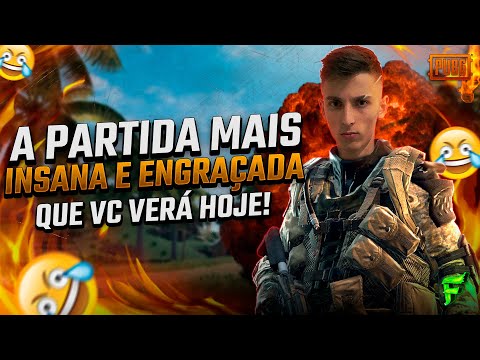 A PARTIDA MAIS INSANA E (ENGRAÇADA) DE PUBG QUE VOCÊ VERÁ HOJE!!