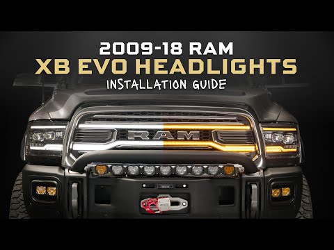 2009–2018 Ram Morimoto XB EVO Headlights | Installation Guide