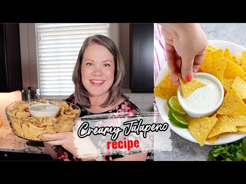 CREAMY JALAPEÑO RECIPE: Chuy's Creamy Jalapeño Dip