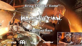Christian Bass - Heaven Shall Burn | Bring The War Home live @ Zenith München 16/03/18 (Drumcam)