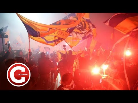 "Final Tigres - América | Recibimiento de locura para los felinos" Barra: Libres y Lokos &bull; Club: Tigres
