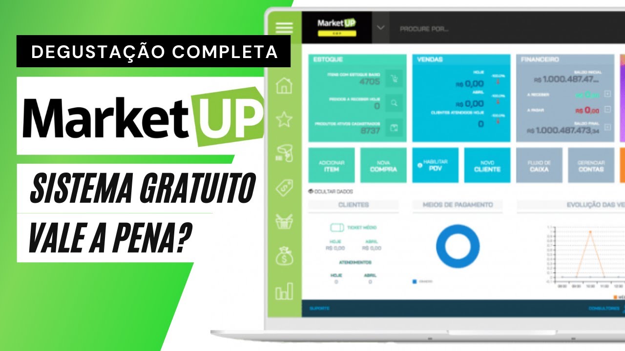 Como instalar e realizar vendas no sistema MarketUP - Guia Completo