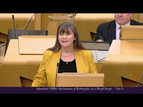 Members’ Business: 900th Anniversary of Rutherglen as a Royal Burgh - 5 February 2026
