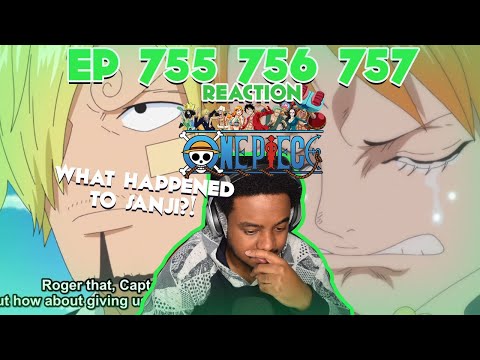 SANJI'S MYSTERY?? One Piece Episode 755 756 757 Reaction! (Full Link In Description)