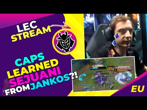 G2 Caps Learned His Sejuani Mechanics From Jankos?!