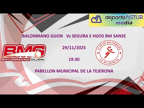 BALONMANO GIJON - SEGURA E HIJOS BM SANSE  DIVISIÓN DE HONOR PLATA FEMENINA 25 26 - GRUPO A