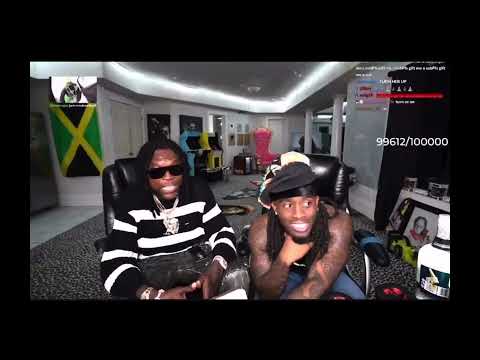 VYBZ KARTEL N KAI CENET LINK UP - DANCEHALL ARTIST FALLS - IWAYNE HOT PLATE - IOCTAINE ALBUM