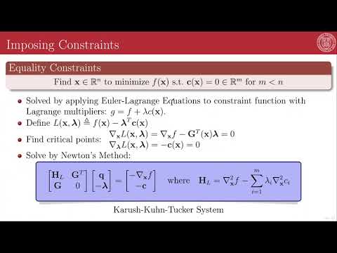 11 - 9 - Numerical Methods for Trajectory Optimization and Nonlinear Programming