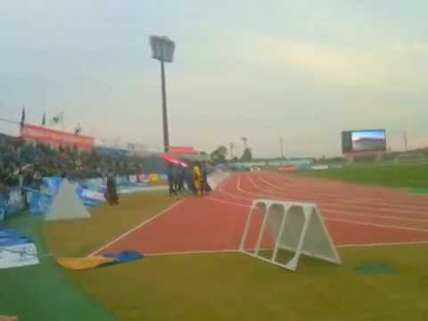 2011/11/27　水戸ＯＢエキシビジョンマッチ終了後挨拶