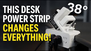 This Desk Power Strip Changes Everything! #deskhack #techgadgets #techreview #powerstrip
