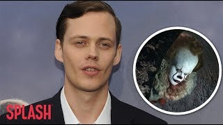 Bill Skarsgard Made Children Cry on ‘IT’ Set as Pennywise | Splash News TV