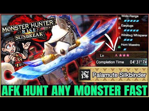 This Build BREAKS the Game - Secret Overpowered Palamute Guide - Monster Hunter Rise Sunbreak!