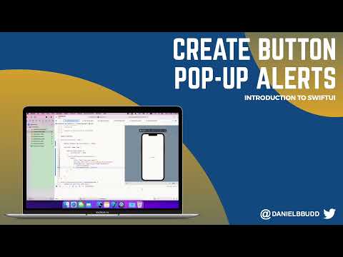Create Button Pop up Alerts - 08 - Introduction to SwiftUI