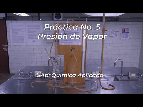 Práctica No.5  Presión de vapor. Química Aplicada