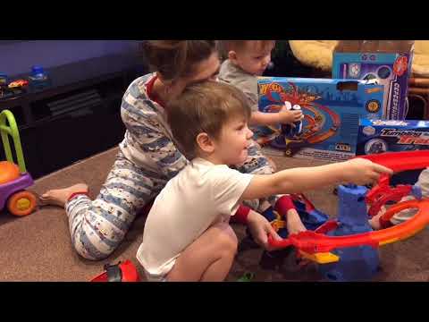 Собираем Hot Wheels вулкан! Трек хотвилс вулкан!