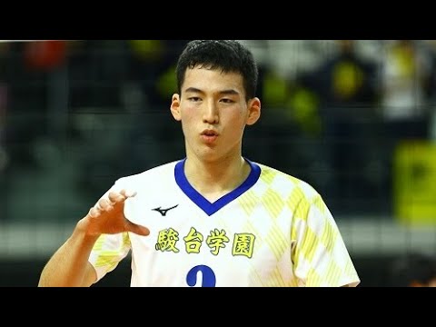 伊藤吏玖｜2020 春高バレー 男子3回戦 (東京) 駿台学園 X 開智 (和歌山)【 Riku Ito 】2020