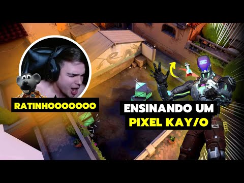 PIXEL KAY/O NA ASCENT - XAROLA AMASSANDO NAS RANKEADA #valorantclips #clipesvalorant