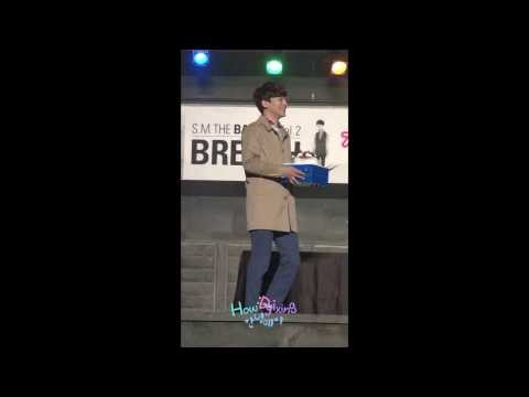 140227 S.M. THE BALLAD 제주도 팬싸 리인누나 케이크 가지러가는 종대 fancam