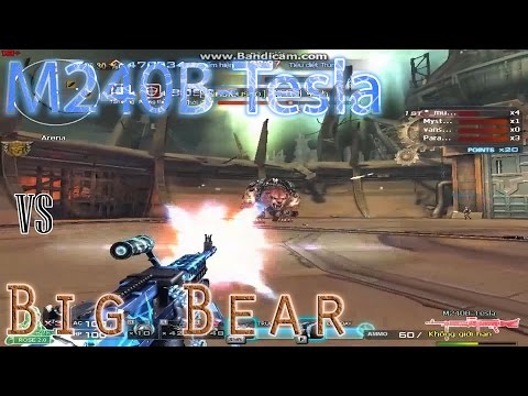 CrossFire VN - M240B-Tesla Gameplay vs Big Bear (no VIP)