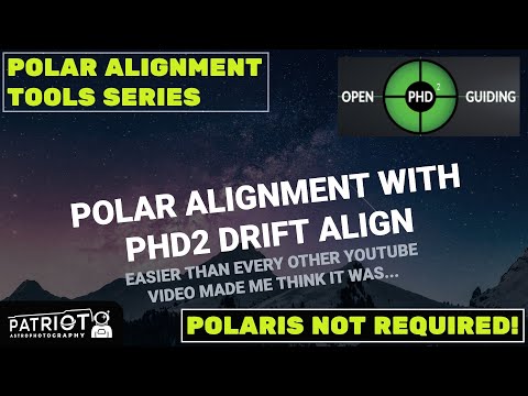 PHD2 Polar Alignment (Polaris NOT Required!)