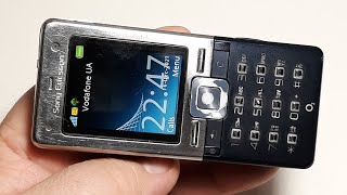 Sony Ericsson T650i Midnight Blue ретро телефон в корпусе из нержавеющей стали и защищенным стеклом