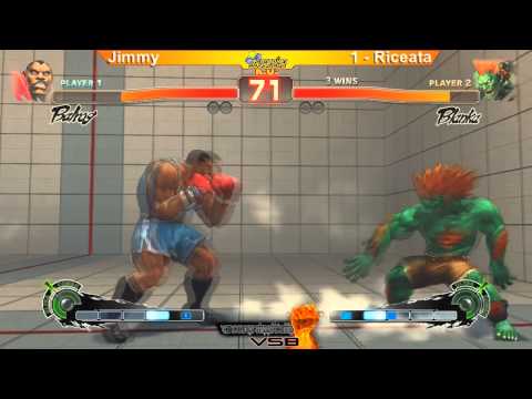 Jimmy (Balrog) vs Riceata (Blanka)
