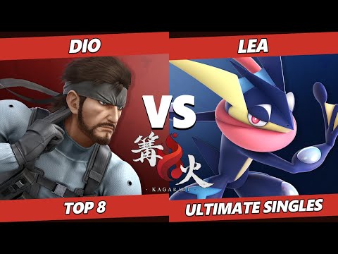 Kagaribi 7 Top 8 - DIO (Snake) Vs. Lea (Greninja) SSBU Ultimate Tournament