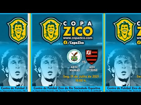 AESC MAMAO 0X0 ADV VITRINE - COPA ZICO SUB-17 2021