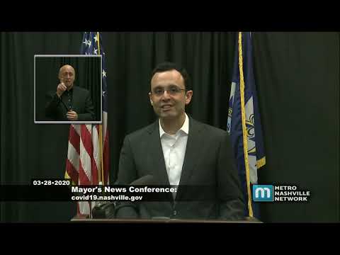 03/28/20 Mayor John Cooper News Conference