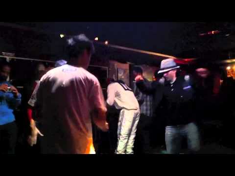 Rock Dance (uprock) and Bboying at Bom5 birthday NYC