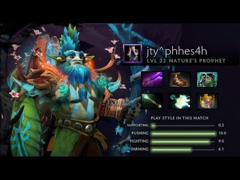 Ceb.OG - Nature's Prophet - Ft  Ana OG and Sumiya in China Server (Full Game Play)