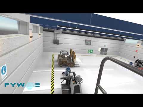 Working at Heights industrial VR safety-training demonstration