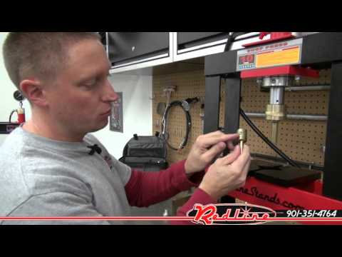 Redline 10 Ton RE10T Benchtop Hydraulic Shop Press