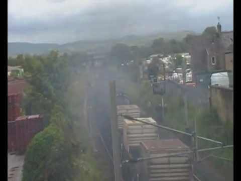 18thJUNE11 2x37s on flasks to Carlisle+Crewe at Carnforth +Lancaster