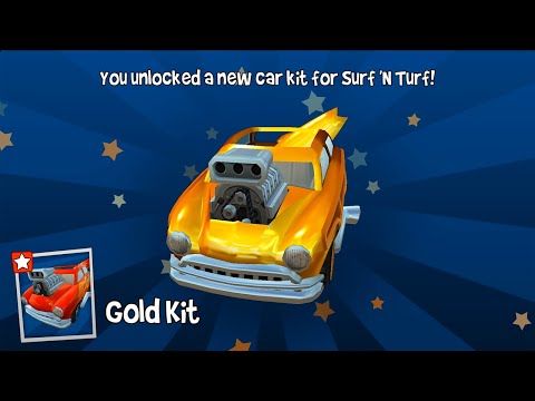 New Gold Kit Surf N' Turf Unlock | BB Racing 2