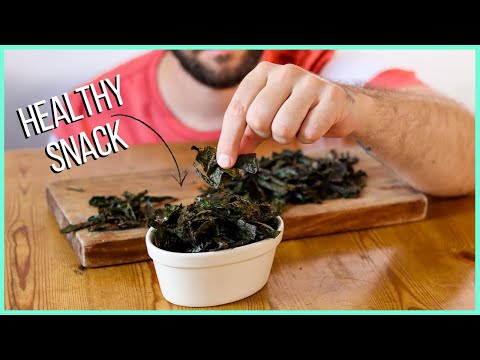 Crispy Kale Chips in the Oven: A Quick & Healthy Snack!