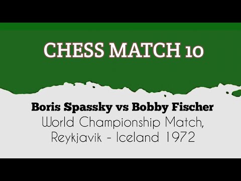 Boris Spassky vs Bobby Fischer 🌏 World Championship Match, Reykjavik - Iceland, 1972 #chess