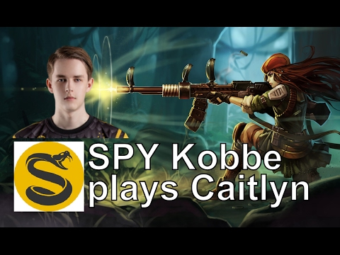 SPY Kobbe - Caitlyn vs. Draven - Euw LoL Challenger Highlights