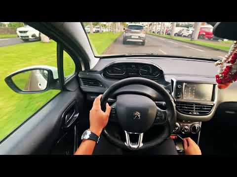 2019 Peugeot 208 1.2 Puretech 82 cv- POV TEST DRIVE IN REUNION ISLAND