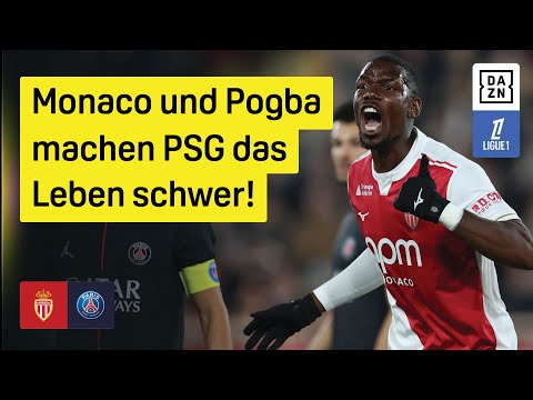 AS Monaco - Paris Saint-Germain | 14. Spieltag | Ligue 1 | DAZN Highlights