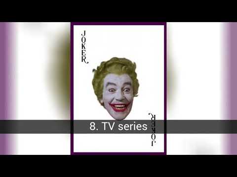 The evolution of the Joker through the years