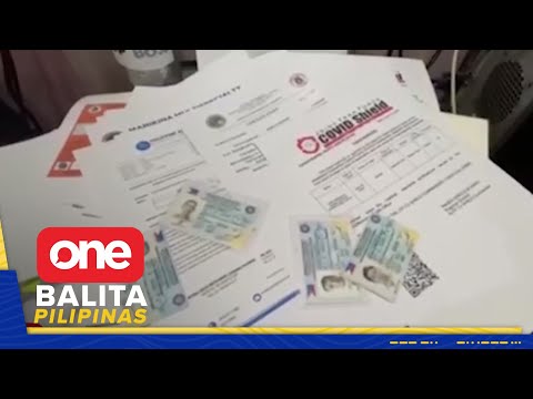 Bentahan ng pekeng COVID-19 result at iba pang dokumento, nabisto sa Maynila