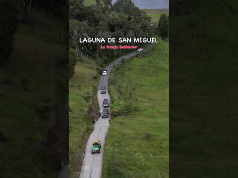 Laguna de San Miguel - La Granja Santander #santander #trochacolombiana