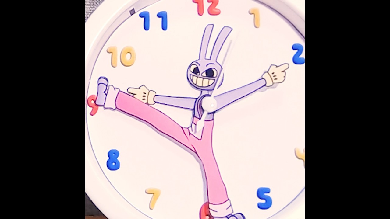 アメイジング・デジタル・サーカス！ポムニ&ジャックス オリジナル置時計 作ってみた！#TheAmazingDigitalCircus #shorts